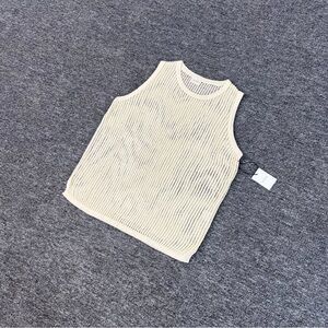 Aime Leon Dore Cream Mesh Vest